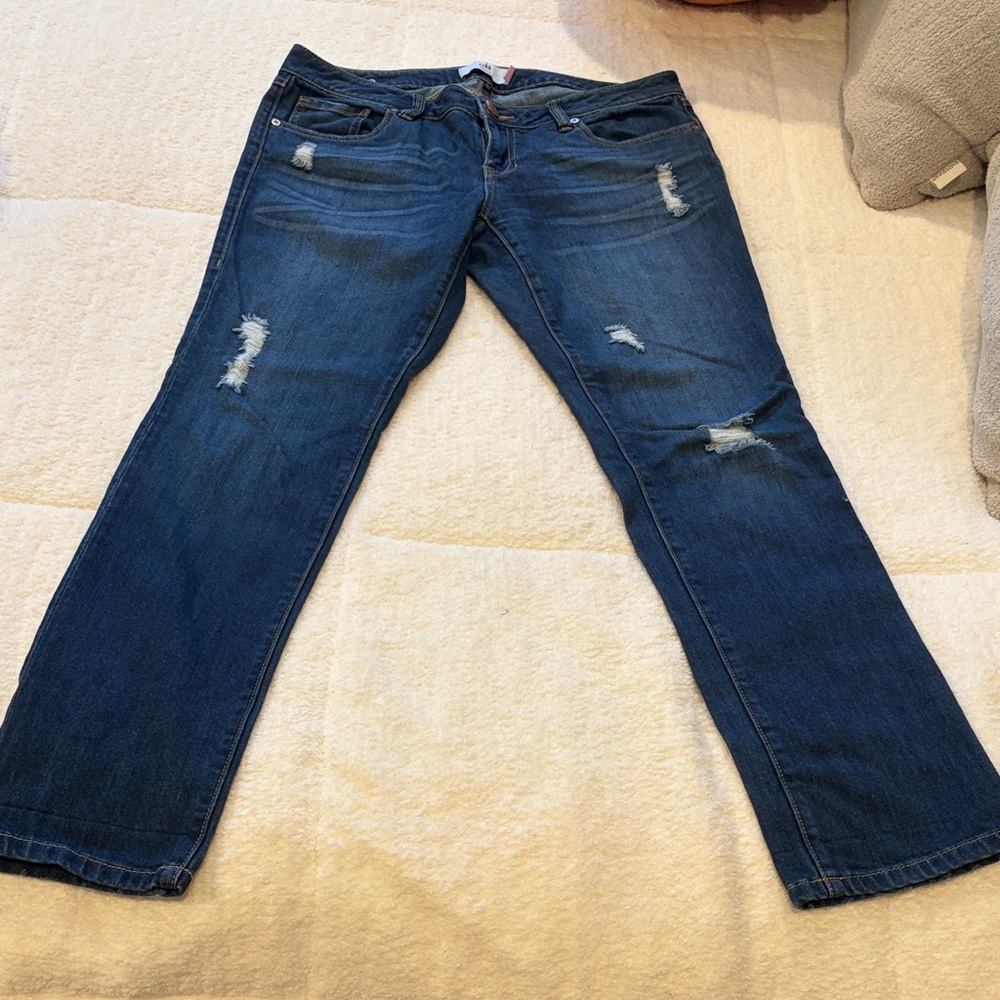 CAbi Blue Boyfriend Jeans